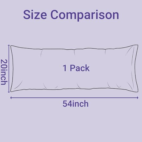 1 Pack Satin Pillowcase Beige Body Size 20x54 Inch - Image 6