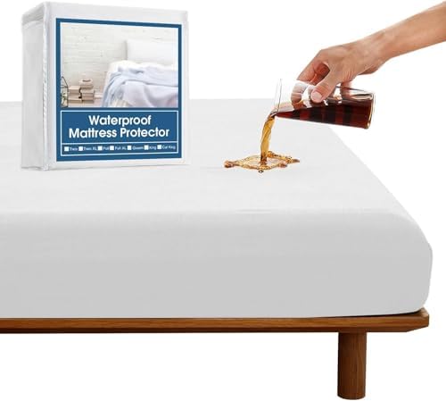 Twin Extra Long Waterproof Mattress Protector by SpringspiritBedding