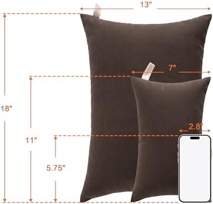 NTBAY Tiny Pillows, Down Alternative 7"x11" 100% Microfiber, Filler: 100% - Image 5