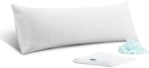 Rainmr Extra Thick Body Pillow Memory Foam – Long Pillow by RainmrBedding