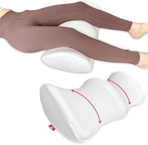 Premium Memory Foam Knee Pillow by XOLLOZ