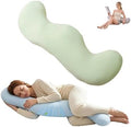 Pea Pod Body Pillow for Side Sleepers, S-Shaped Cooling Full Body Pillow by Unknown
