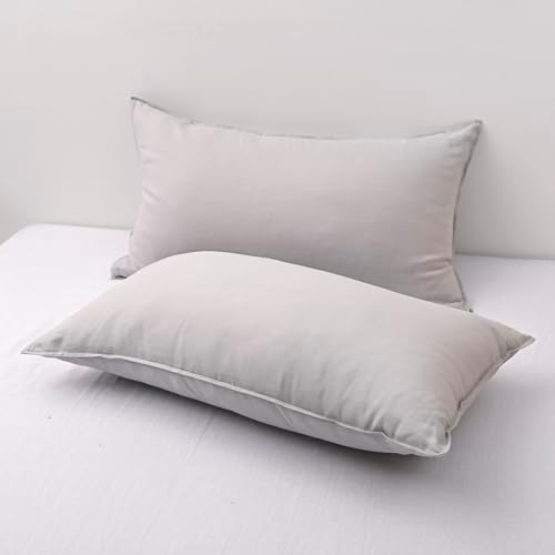 CHUFFED Linen Pillowcases 2 Pack 100% Linen Standard Pillow Cases, Breathable - Image 2
