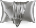 Love's cabin Satin Pillowcase Set of 2 King Size 20x36, Cooling Pillow Covers by Lovescabin