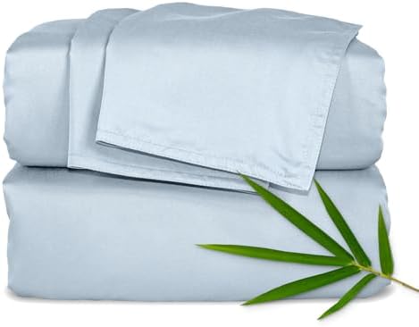 Pure Bamboo California King Sheets, Genuine 100% Organic Viscose Derived from by PureBamboo