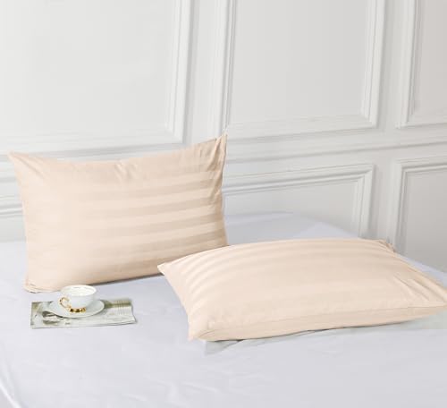 100% Egyptian Cotton Standard Size Pillow Protectors - Image 4