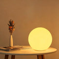 Glowing LED Ball Light with Remote, 8 inch Rechargeable Globe Orb Lamp by COPU