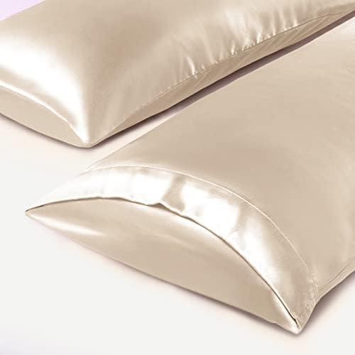 TREELY 1 Pack Satin Pillow Covers 20x48 Inches - Image 6