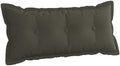 WOWMAX Headboard Pillow Twin Dorm Bolster Reading Pillow by WOWMAX