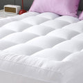 YUGYVOB King Mattress Topper Extra Thick, Cooling Plush Mattress Pad by PremiumHomeLinens
