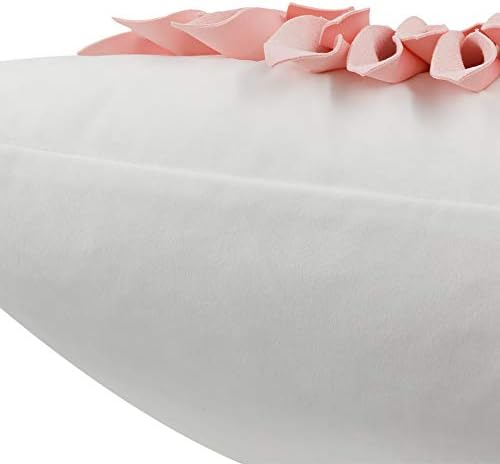 OiseauVoler 3D Sunflower Handmade Throw Pillow Covers Decorative Pink - Image 4
