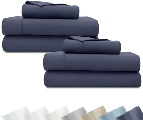 California Design Den 2-Pack Soft 100% Cotton Sateen Twin Sheets Set by CaliforniaDesignDen