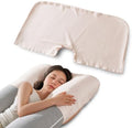QUEEN ROSE Pregnancy Body Pillow Cover, Satin Cooling Pillowcase by QUEENROSE