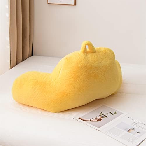 A Nice Night Yellow Reading Pillow - Image 4