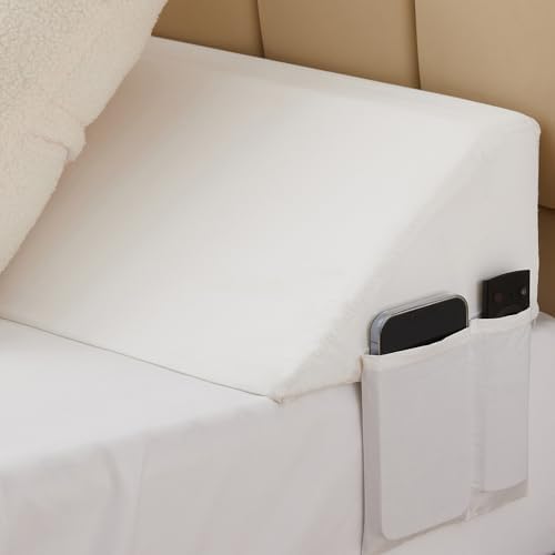 Bedluxe King Bed Wedge Pillow for Headboard, Fill The Gap - Image 2