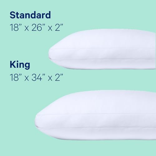 Casper Sleep Essential Cooling Pillow – King Bed Pillow - Image 4