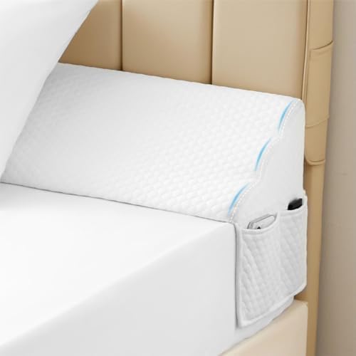 MEGCXIT Queen Bed Wedge Pillow for Headboard by MEGCXIT