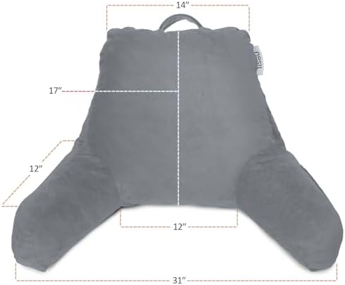 Nestl Reading Pillow with Shredded Memory Foam, Designed - Image 6