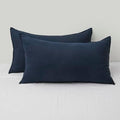 CHUFFED Linen Pillowcases 2 Pack 100% Linen Standard Pillow Cases, Breathable by Chuffed
