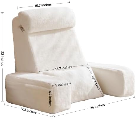 X-Large Reading Pillow for Bed Sitting Up - Image 5
