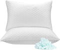 Rainmr Memory Foam Pillows Queen Size Set of 2 by RainmrBedding
