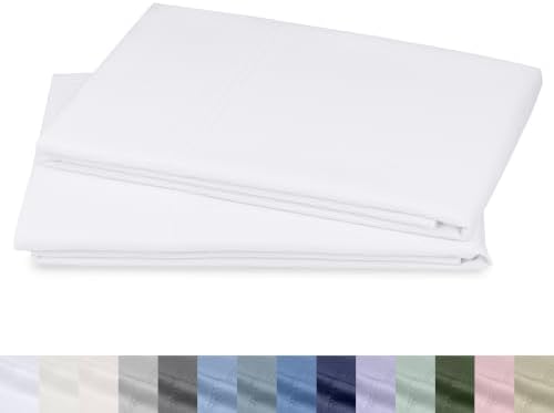 California Design Den 100% Organic Cotton 2-Pack Queen Size Pillow Cases by CaliforniaDesignDen