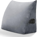 Small Triangular Reading Pillow Bed Wedge Headboard Pillow, Back Support Pillow by Bncktrd