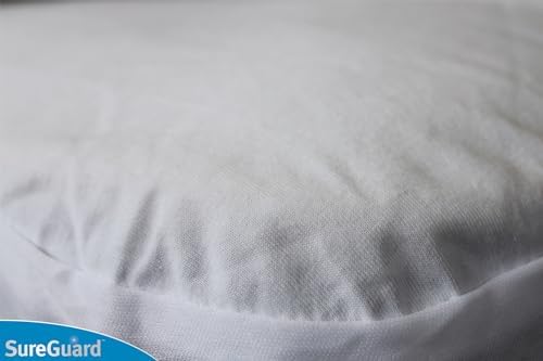 SureGuard Smooth Waterproof Mattress Protector, Queen Size Mattress Cover - Image 4