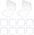 10Pcs Ear Plug Case, Mini Plastic Earplug Containers, Hinged Lids by Unknown