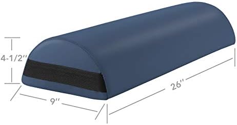 Saloniture Jumbo Half Round Massage Table Bolster Under-Knee Pillow Pad - Image 4