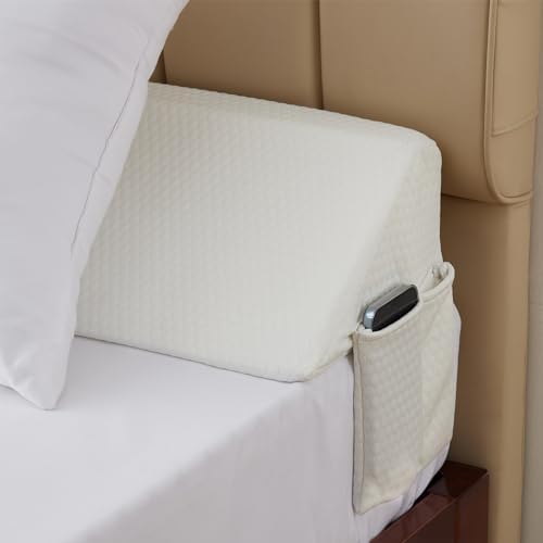 Bedluxe King Bed Wedge Pillow for Headboard, Fill The Gap by Bedluxe