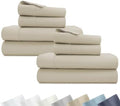 California Design Den 2-Pack 100% Cotton Sateen Queen Size Bedsheets Set by CaliforniaDesignDen