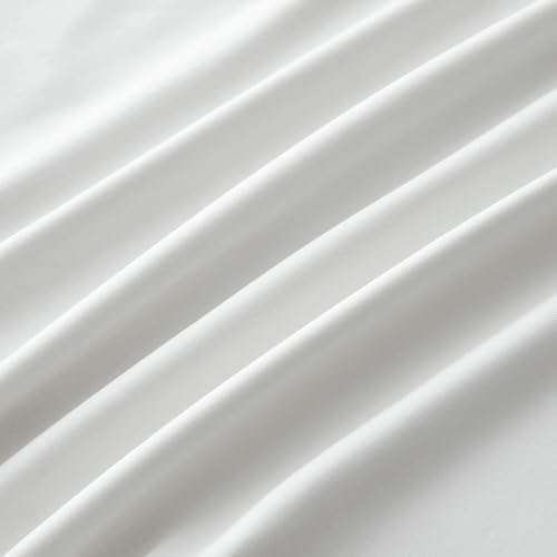 White Queen Size Pillow Cases Set of 2, Microfiber - Image 7