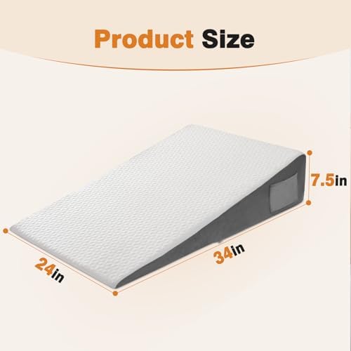 Vekkia 34" Extra-Long Wedge Pillow - Image 2