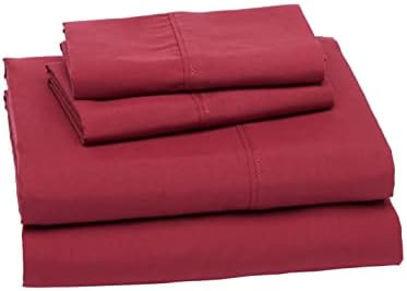 Amazon Basics Breathable Microfiber 4-Piece Bed Sheet Set, Machine Washable - Image 2