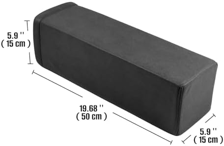 2 Pack Couch Arm Rest Pillow, High Density Foam Armrest Cushion, Removable & - Image 6