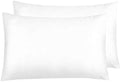 NTBAY Queen Satin Pillowcases, Pure White by NTBAY