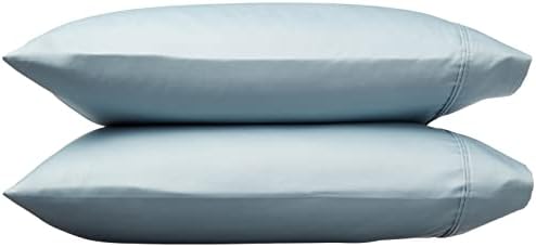 Amazon Basics 400 Thread Count 100% Cotton Pillowcases, Sateen Weave, Wrinkle - Image 3