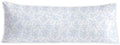 Coquette Blue Bow Chinoiserie Floral 20x54 Body Pillow Cover, French Country by PIUD
