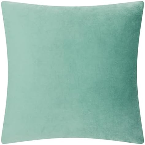 OiseauVoler Handmade 3D Sunflower Throw Pillow Covers 18x18 Inch Green - Image 2