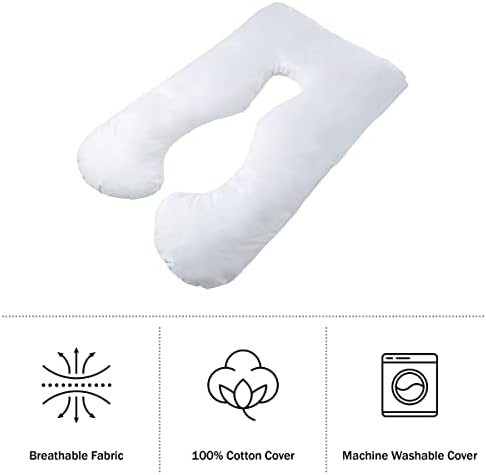 Lavish Home Full Body Pillow- 7 in 1 Jumbo Pillow - Image 3