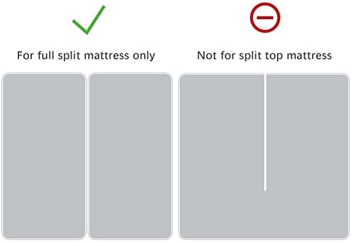 Split King Mattress Protector for Adjustable Bed Waterproof Split King Sheets - Image 3
