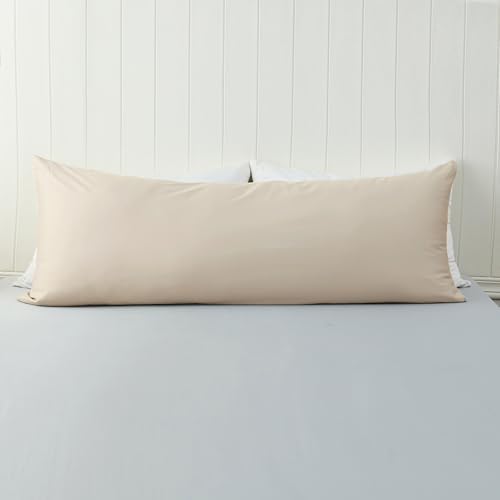 100% Cotton Zippered Body Pillow Protectors 1 Pack - Image 3
