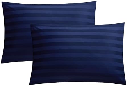 100% Cotton Zippered Pillow Protectors King Size by ShunjieHome