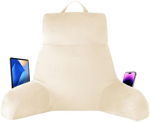 IPYNBAP Back Pillow for Bed Sitting up, Reading Pillow, 24 Inch by IPYNBAP