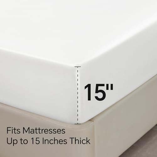 BEDELITE Satin Sheets California King Size Bed Set, 4 Pieces - Image 6