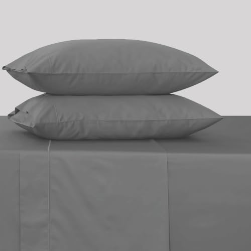 Feather & Stitch 100% Cotton Sateen 500 TC Full Size Bed Sheet Set - Image 4