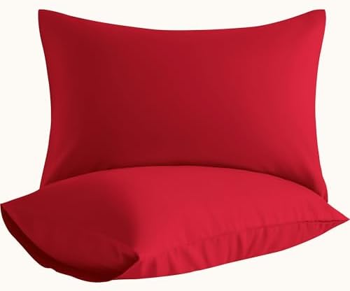 Queen Pillow Cases, 2 Pack, 20x30 in, Microfiber by Aerlomi