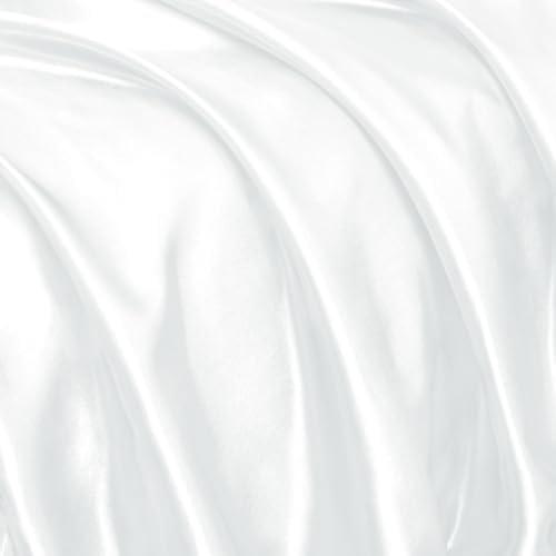 Homiest White Ruffle Satin Body Pillow Cover - Image 7