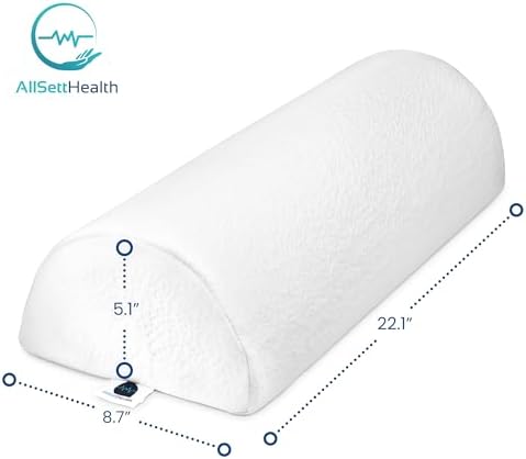 AllSett Health Half Moon Bolster Pillow - Image 7